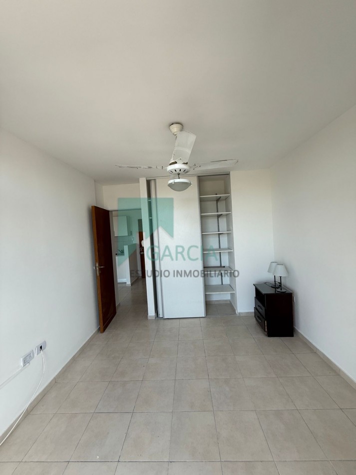 En venta departamento de un dormitorio , excelente vista , balcon corrido !