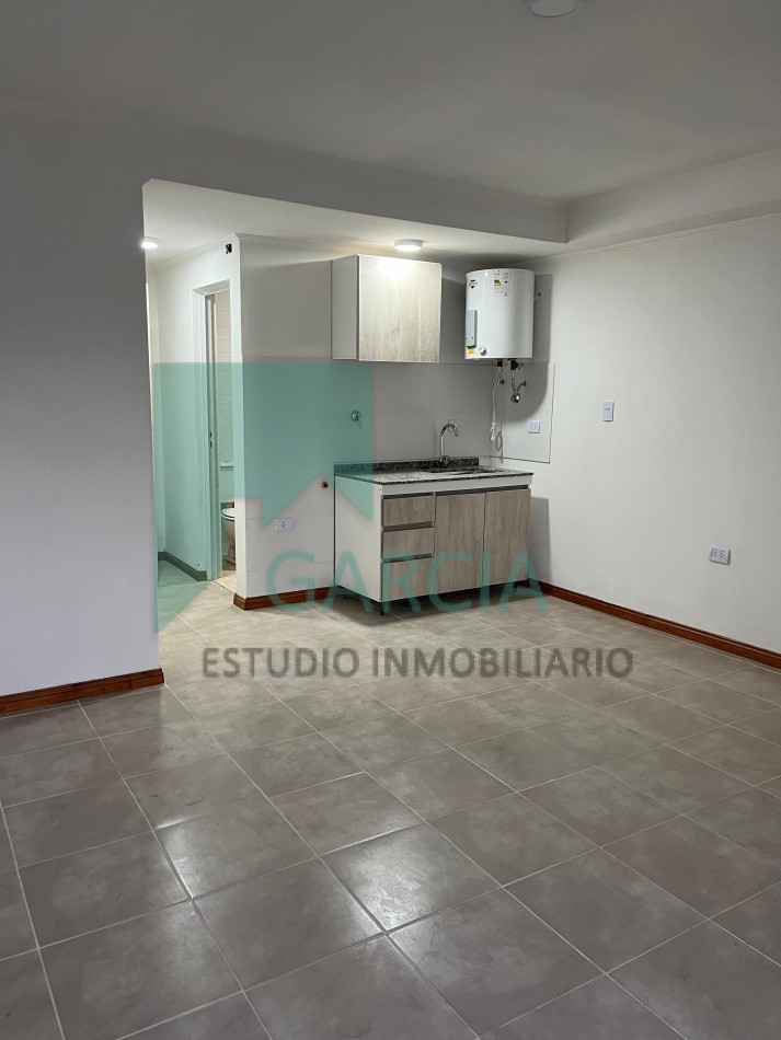 Vendo monoambiente a estrenar con balcon y ascesor zona Laprida y Patagonia.